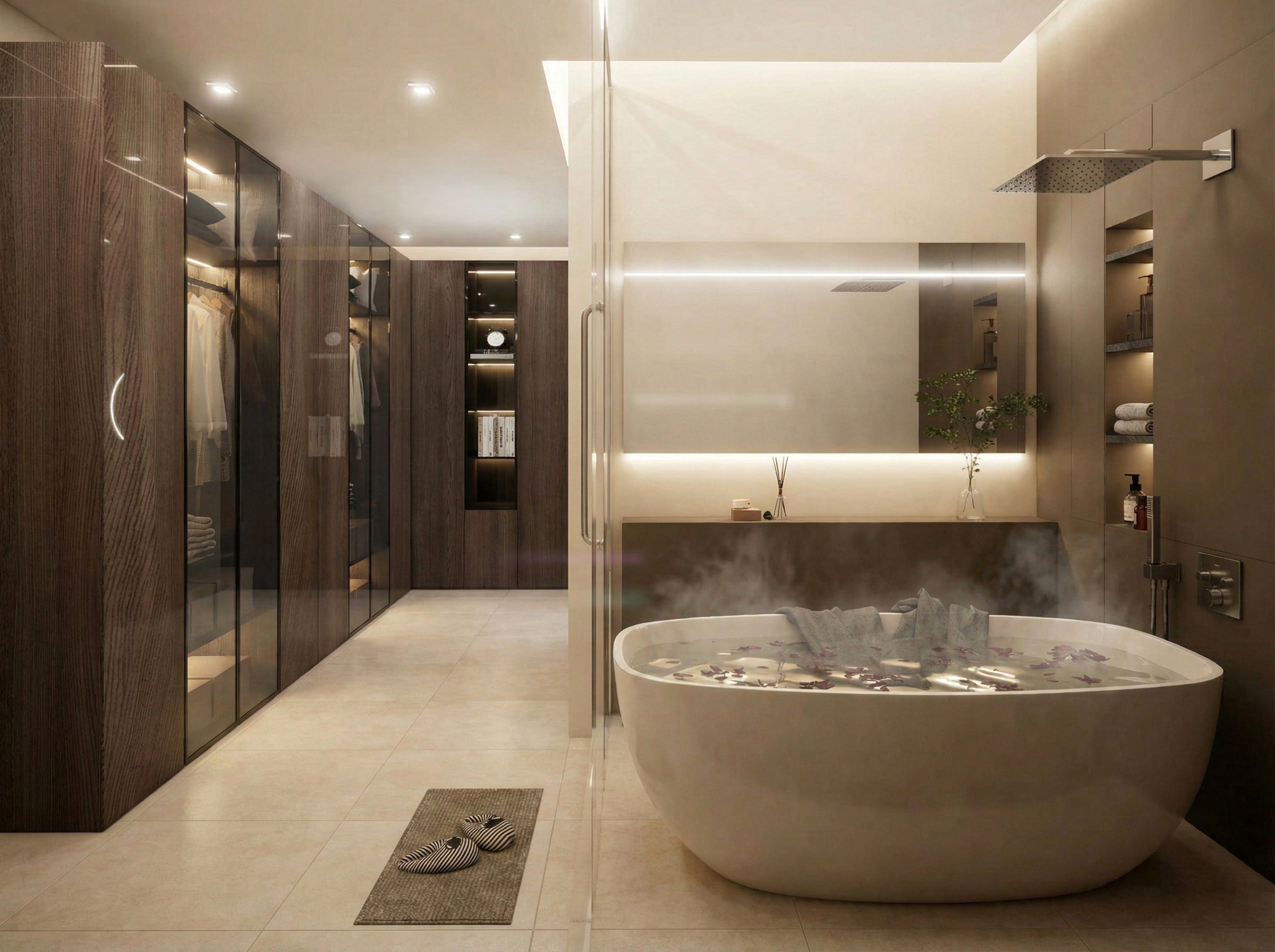 Spa-Inspired Bathrooms